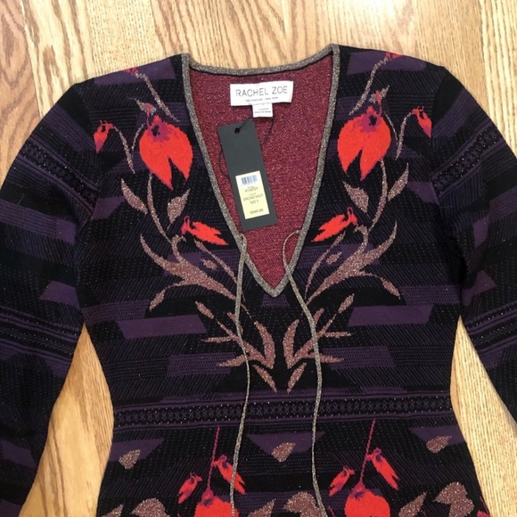 Rachel Zoe sweater long dress - Picture 2 of 6